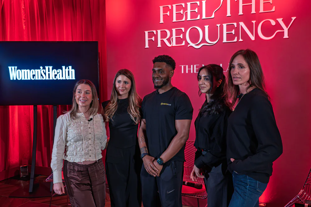 Josh Silvera with the other panellists after the Women's Health event